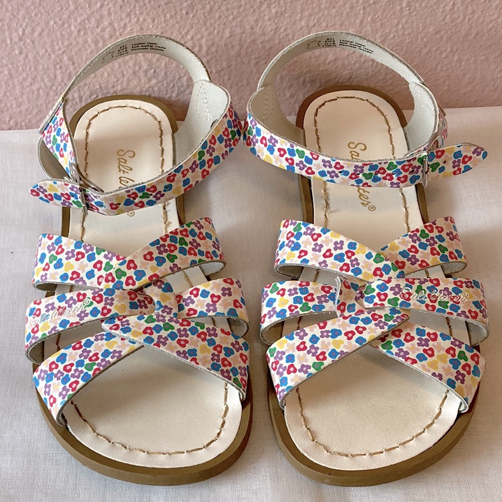 Floral Saltwater Sandals